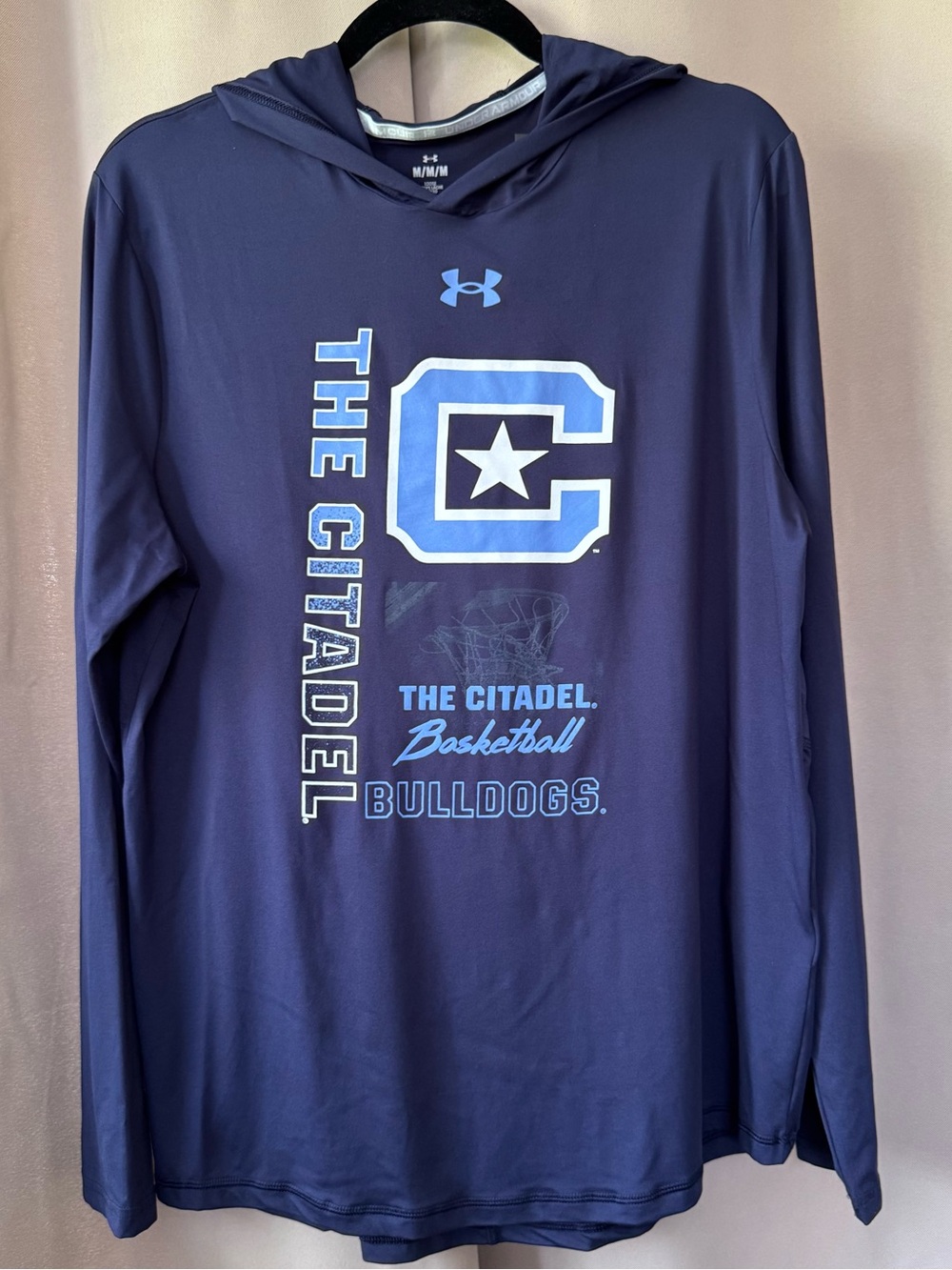 Under Armour, Citadel Men’s Basketball Team Dry Fit Hoodie – Player Gear
